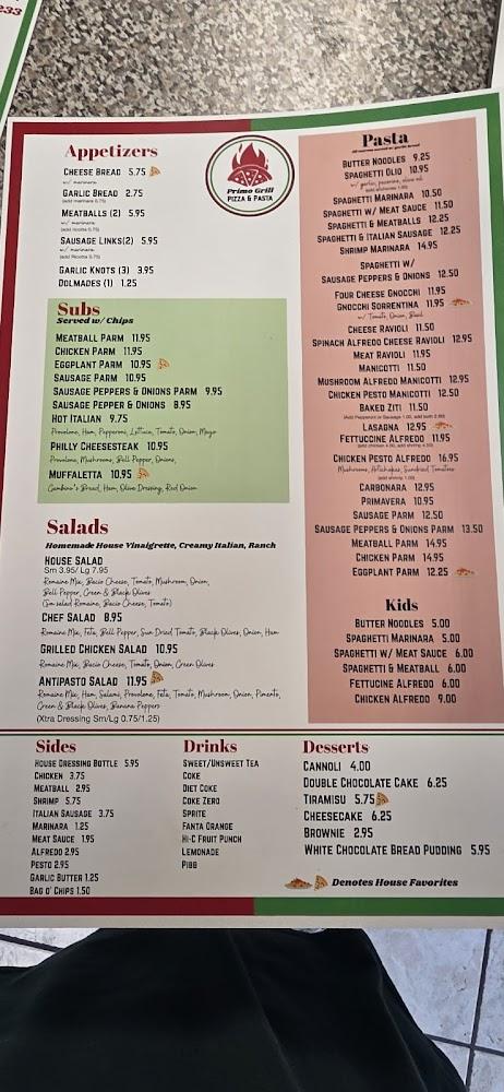 Primo Grill Pizza & Pasta Dolmades